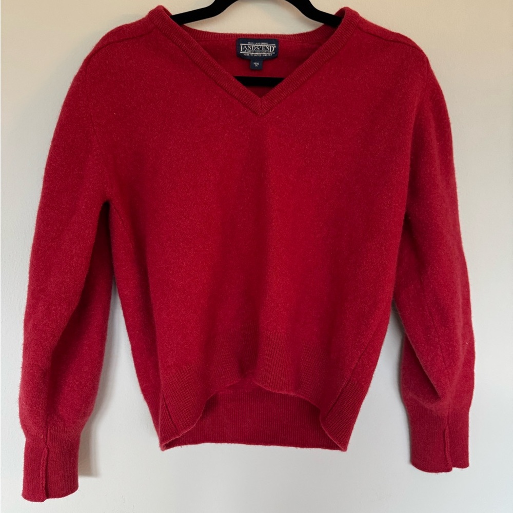 Lands End Vintage Wool Sweater | GUC | 100% wool | Slightly shrunk and felted |
